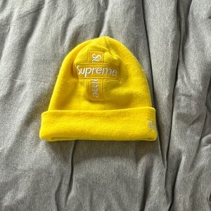 Yellow Supreme Cross Hat